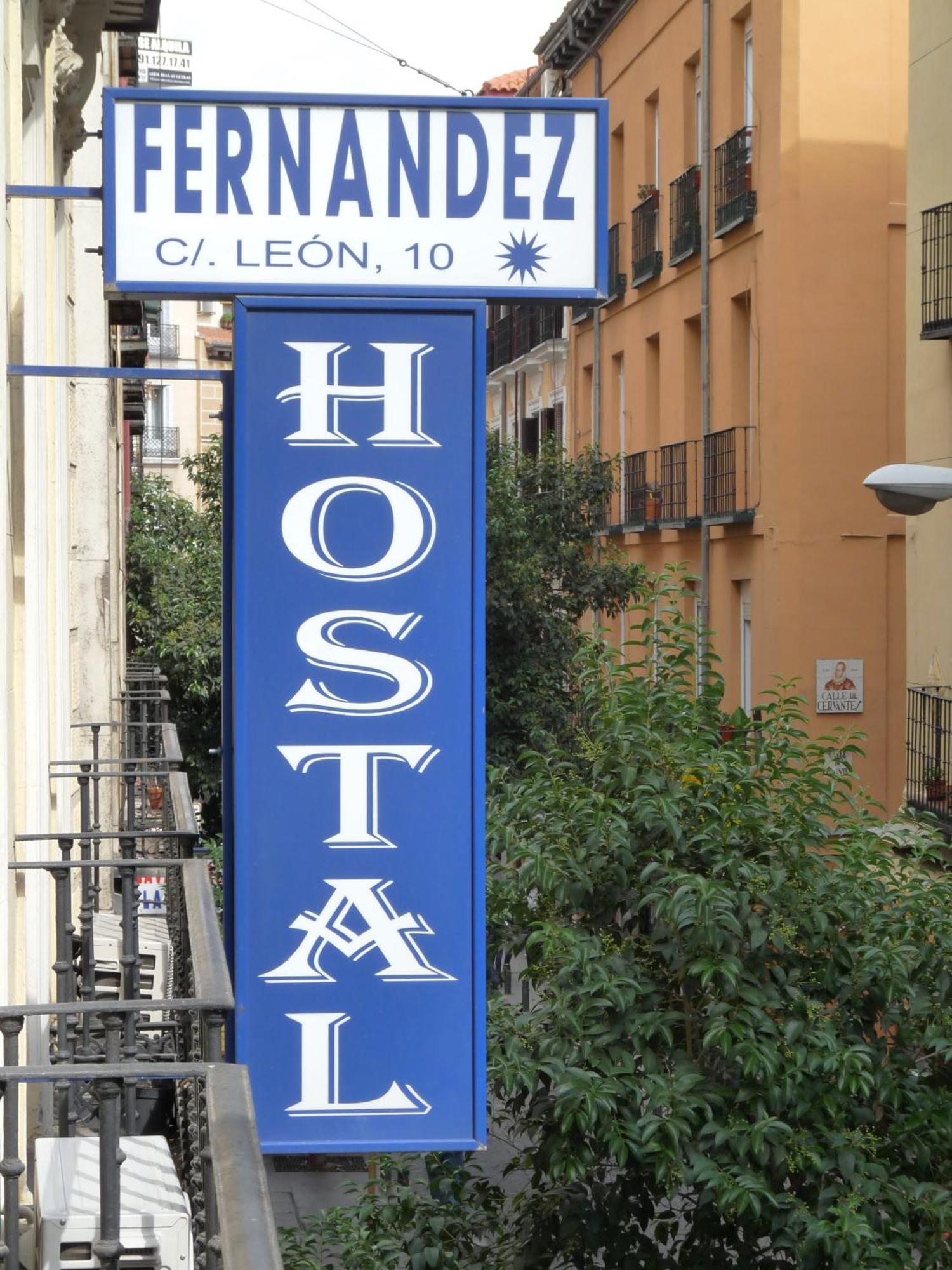 Hostal Fernandez マドリード エクステリア 写真